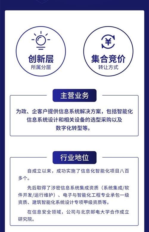 一圖讀懂漢鑫科技 主營(yíng)信息系統(tǒng)集成，與華為、北郵等展開(kāi)深度研發(fā)合作